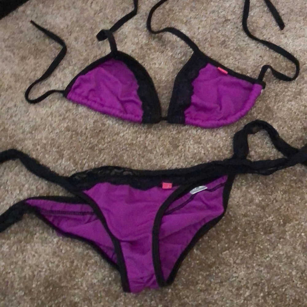 Chynna Doll Two Piece Bikni Purple